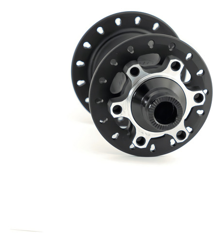 Par De Cubos Quest 32 Furos C/ Rolamento Alumínio Eixo Boost Cor Preto
