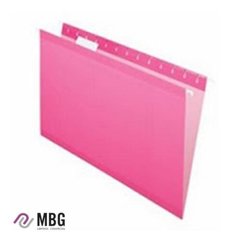 Carpeta Colgante De Color Rosa Nepaco Pack X25 Und 