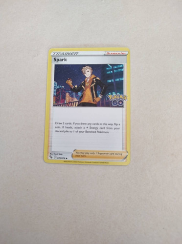 Carta Pokemon Trainer Spark Pokemon Go 070/078