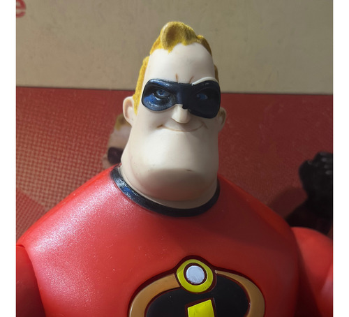 Mr Increíble Muñeco Figura Parlante Disney Original Bob Parr (Usado)
