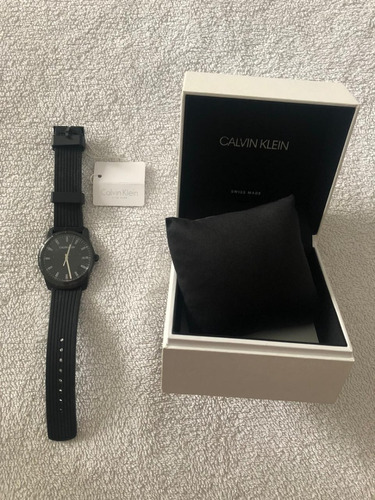 Relógio Calvin Klein Evidence Quartz Black Dial K8r114d1