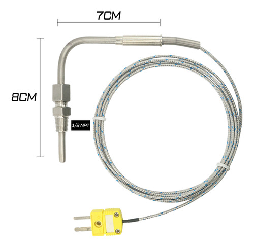 Kit 8x Sensor Egt K Fueltech Injepro Protune Pandoo Termopar