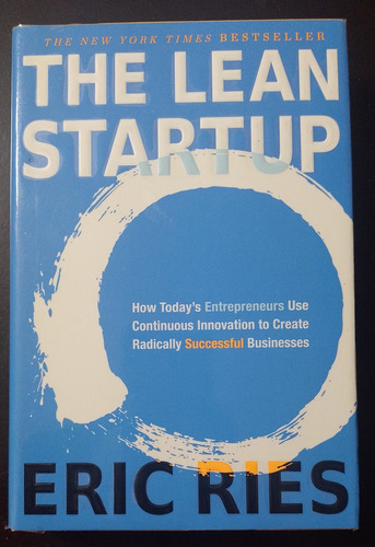 Libro The Lean Startup, Eric Ries - Pasta Dura
