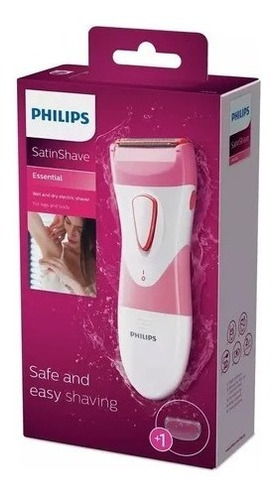 Afeitadora Electrica Philips Femenina A Pila Hp6306 Rasura