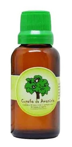 Imagem 2 de 2 de Óleo Copaíba Puro Frasco Âmbar 30 Ml Vidro Com Conta Gotas