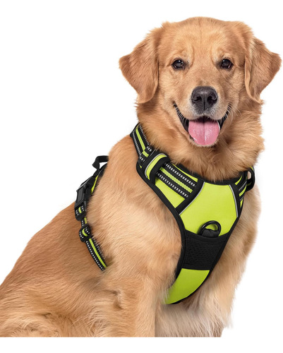 Arnés Para Perro Rabbitgoo No Pull, Ajustable, Xl, Con Clips