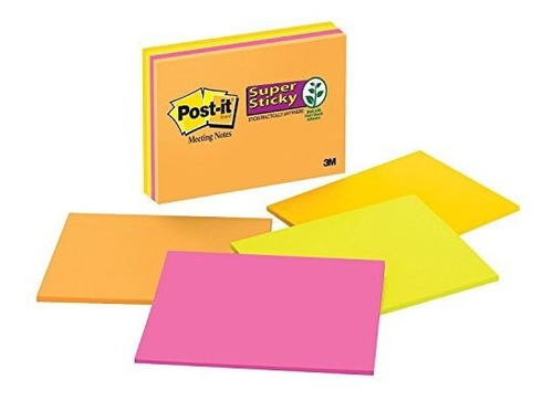 Post-it Notes Super Sticky Large Format Notes,