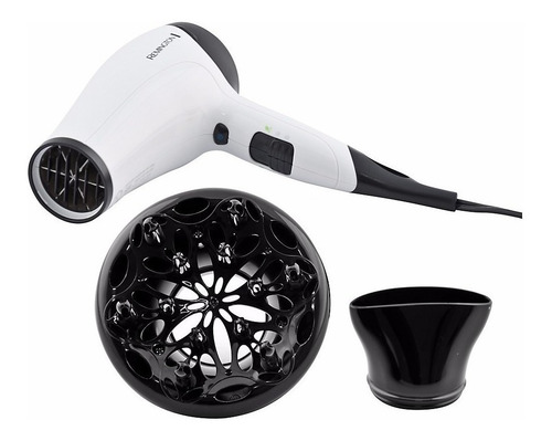 Imagen 3 de 9 de Secador de pelo Remington Power Volume 2000 D3015 blanco 220V