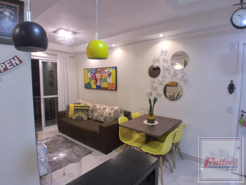 Imagem 5 de 11 de Apartamento Para Venda Em Itatiba, Condomínio Residencial Provence, 2 Dormitórios, 1 Banheiro, 1 Vaga - Ap0113_2-1558467