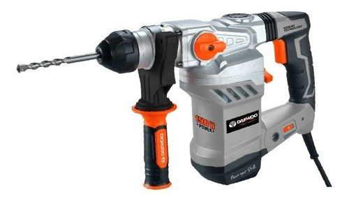Imagen 5 de 7 de Rotomartillo Percutor 1500w Daewoo Sds Plus 6j + Maletin Acc