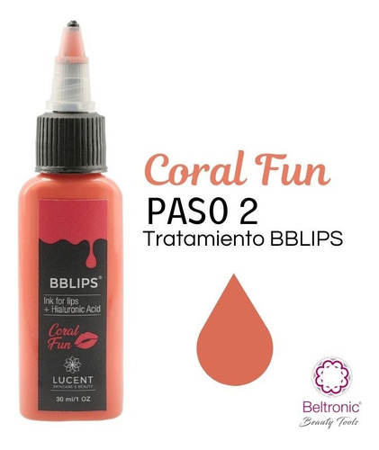 Bblips Tono Coral Fun Con Ac Hialuronico Apto Dermapen 