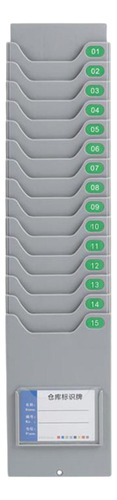 Suporte De Parede Para Cartões De Com 15 Slots De Bolso