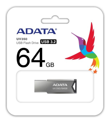 Pendrive Uv350 Adata 64gb Usb 3.2