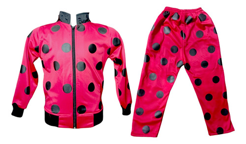 Conjunto De Pantalon Y Sudadera Lady Bug Ladybug 