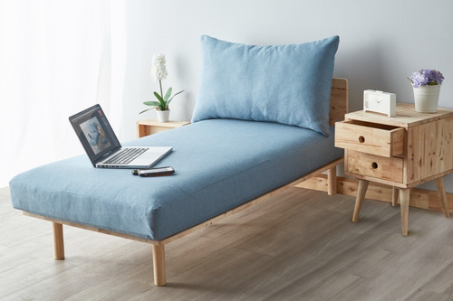 Chaise Madera Azul Timber Navy