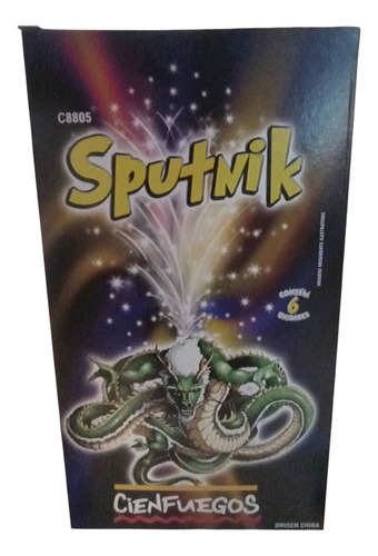 Fuentes De Chispas Sputnik Ext. X 6