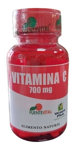 Imagen 1 de 1 de Vitamina C 700mg 60 Capsulas