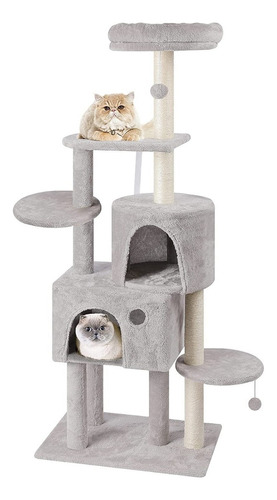 Rascador Torre 150cm Gato Casita Arbol Plataforma Terciopelo