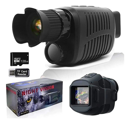 Visão Noturna Monocular Alcance Longo 300 Metros Hd 1080p