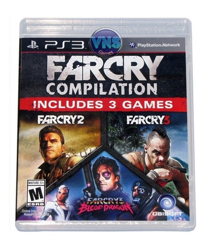 Far Cry Compilation - 3 Jogos - Americano Lacrado