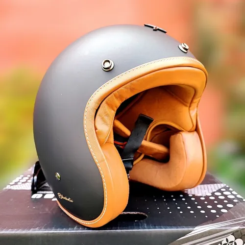 Casco clasico moto hotsell