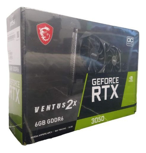 Tarjeta De Video Nvidia Msi Ventus Geforce Rtx 3050 Ventus 2