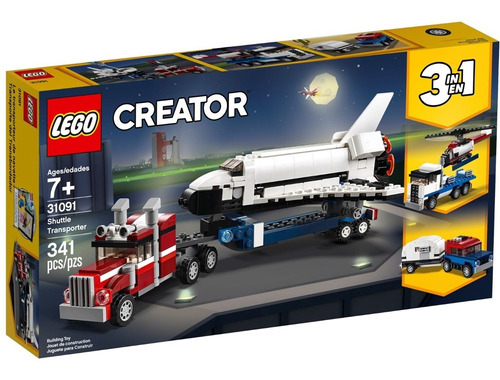 Lego 31091 Transporte Del Transbordador Espacial Creator 3x1