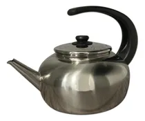 Comprar Pava Gamuza 2 Lts Acero Inoxidable Platino Pettish Online Vc