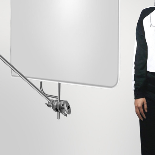 Cabeça De Aperto Para Suporte De Luz C Suporte Argênteo