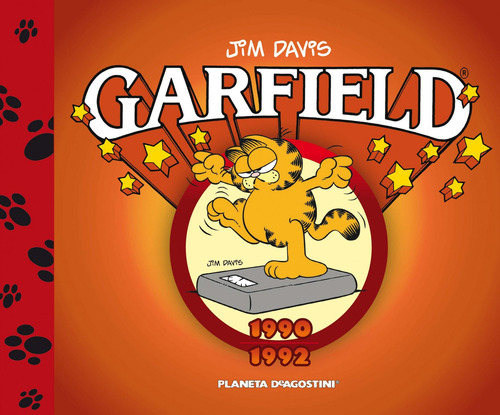 Garfield 1990-1992 Nã⺠07/20, De Davis, Jim. Editorial Planeta Comic, Tapa Dura En Español