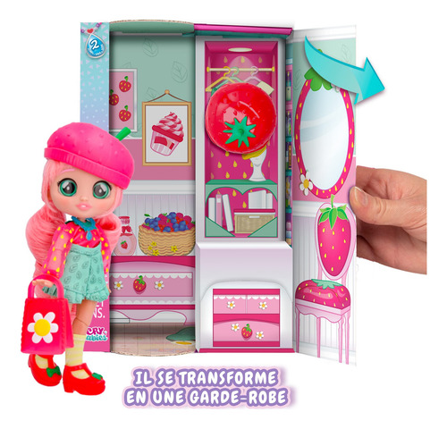Muñeca De Moda Cry Babies Bff Ella Con 9 Sorpresas 20 Cm