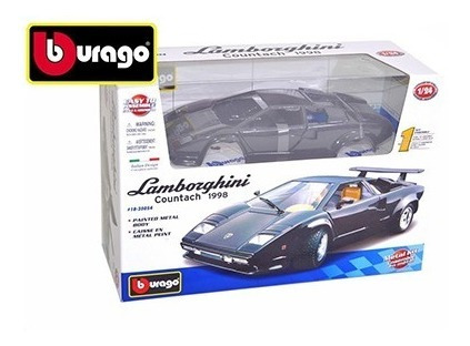 1:24 Lamborghini Countach 1998 - Kit De Montaje - Bburago