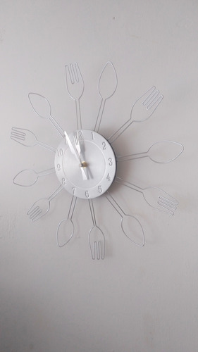 Reloj De Pared Para La Cosina (Usado)