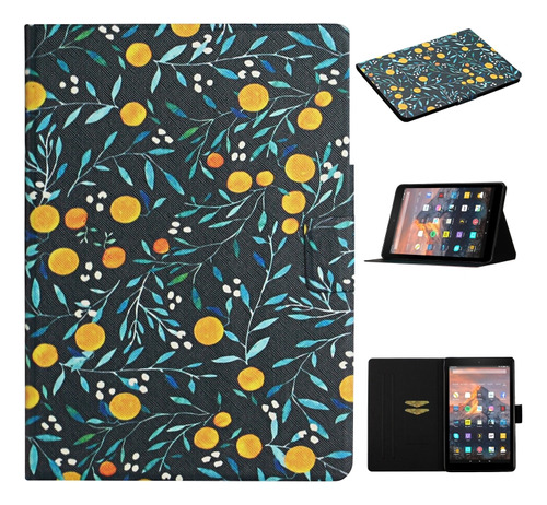 Funda De Piel Para Amazon Kindle Fire Hd 8 (2020)