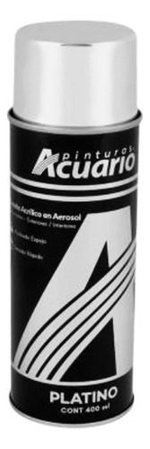 Pintura Aerosol 400ml Platino Acuario Aa73205