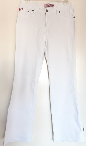 Pantalon De Dama Oxfod Blanca