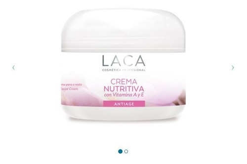 Laca Crema Nutritiva C/ Vit A Y E 160gr Beauty Sarmiento