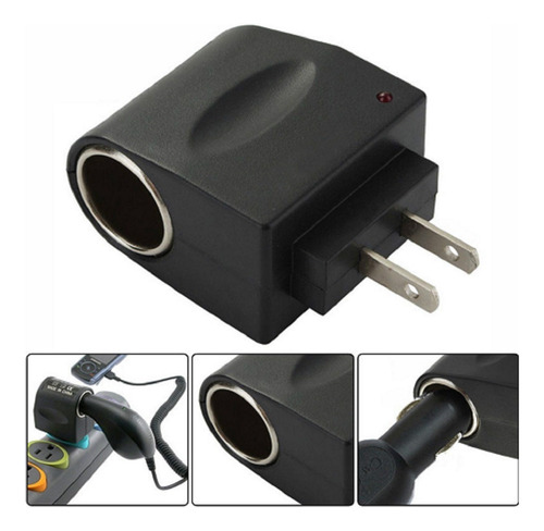 Adaptador Convertidor Cigarrera A Enchufe 12v 