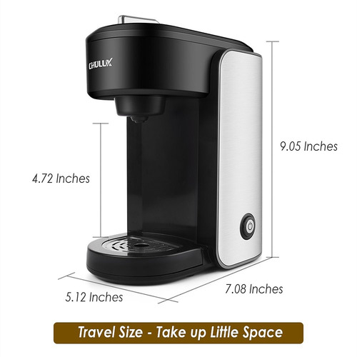 Chulux Cafetera De Un Solo Servicio Para Taza K, Cafetera
