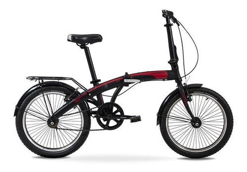 Bicicleta Plegable Topmega Agile City 20¨ 1v - Fas Motos