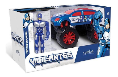 Imagem 2 de 5 de Conjunto Boneco Articulado + Carrinho Vigilante Universal