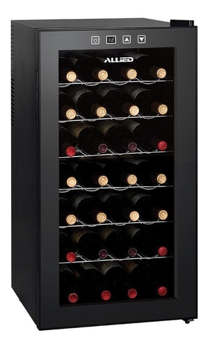 Enfriadora De Vinos Allied 80l 28 Botellas Panel Táctil