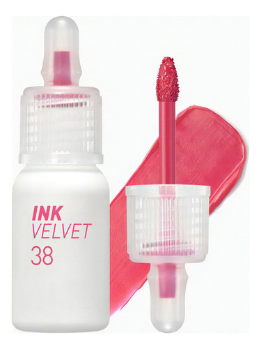 Peripera Ink The Velvet Weather Collection Tinta Corena Color 38 Bright Pink