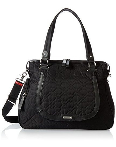 Storksak Anna Bolso De Hombro Bolsa Pañal, Negro