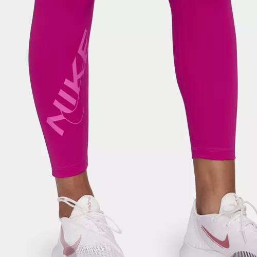Leggings De Tiro Medio Para Mujer Nike Pro Rosa