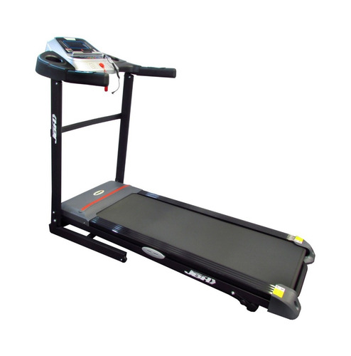 Imagen 2 de 4 de Cinta de correr eléctrica JBH Home QH9816 220V color negro y gris