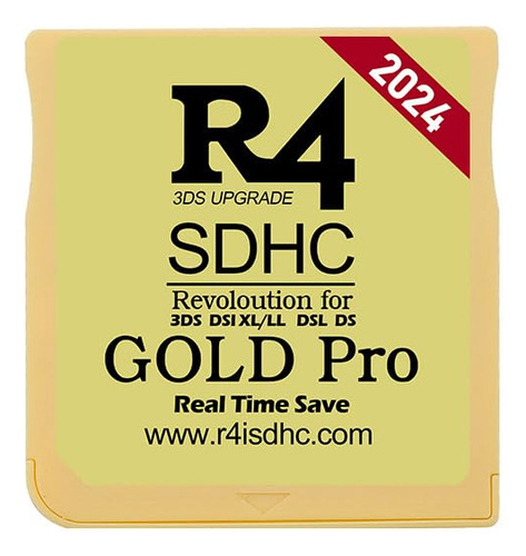 Pacote 2024 R4 Gold Pro Sdhc Para 2ds/3ds/ndsl Ndsi