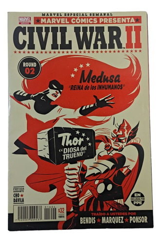 Comic Marvel Civil War 2 #2