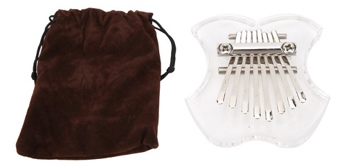 Fruit Mbira Thumb Piano Crystal Mini Música Portátil
