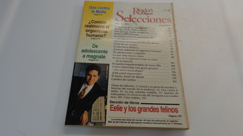 Revista Selecciones Del Readers Digest Julio 1994 Español